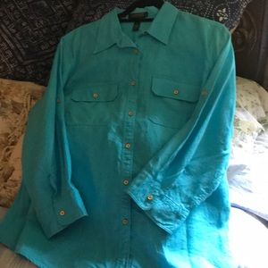 Ralph Lauren linen blouse